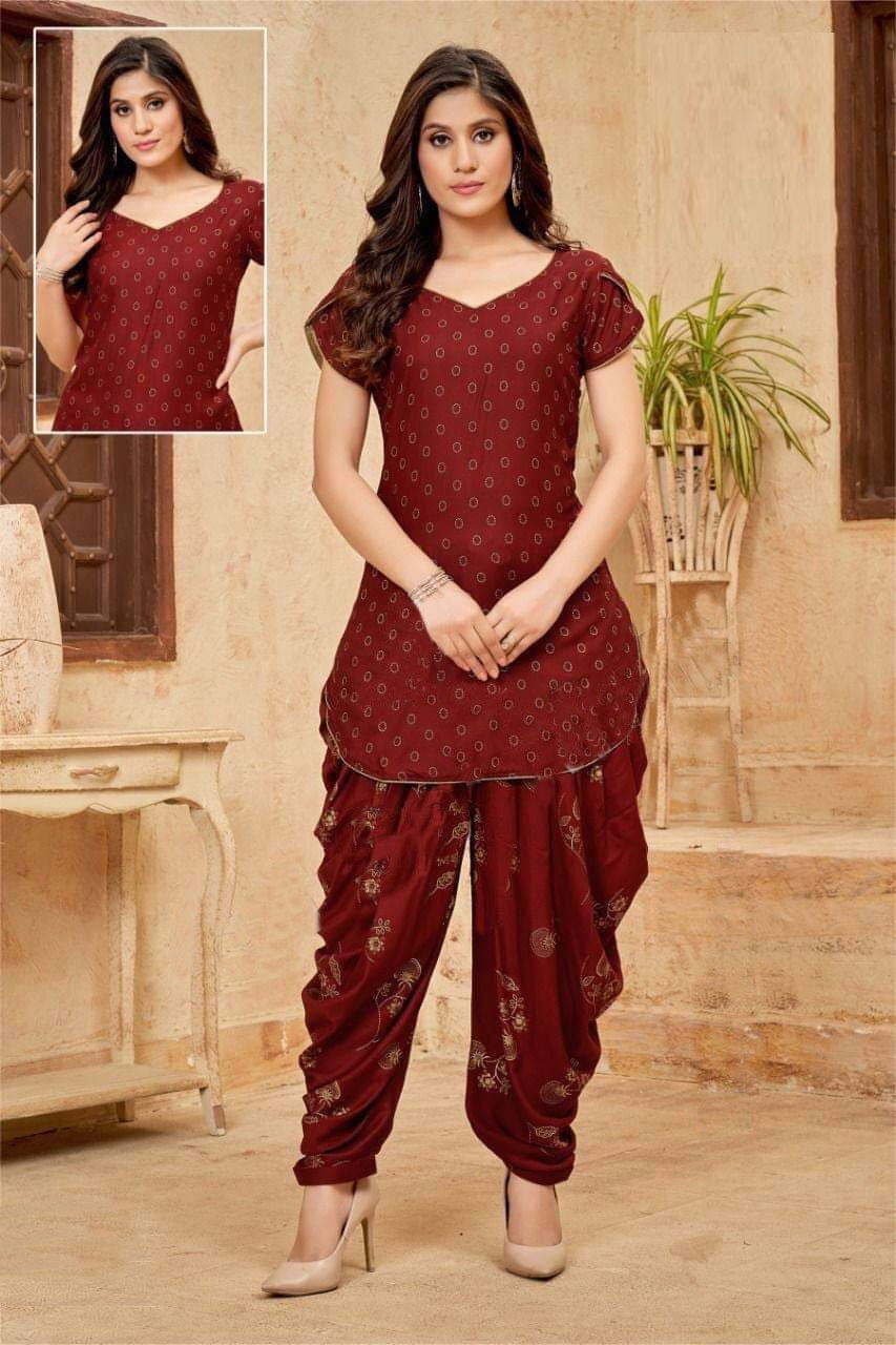 Hasti 2 Casual Wear Wholesale Kurti With Bottom Patiyala Suits